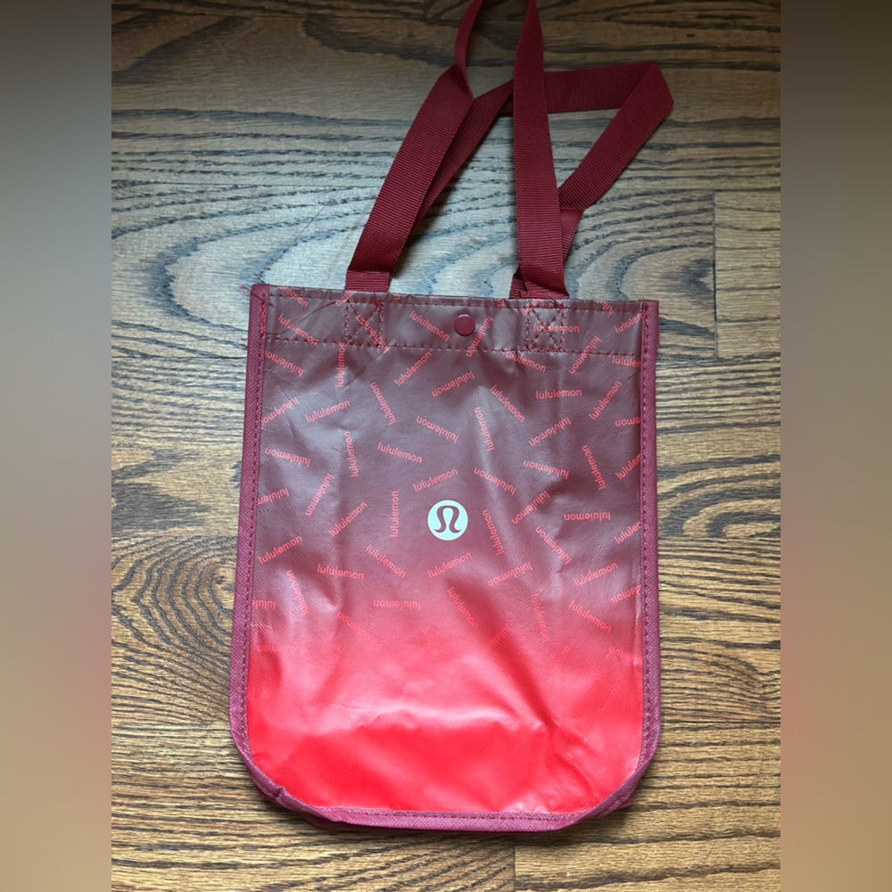 Lululemon Athletica Red Tote Bag